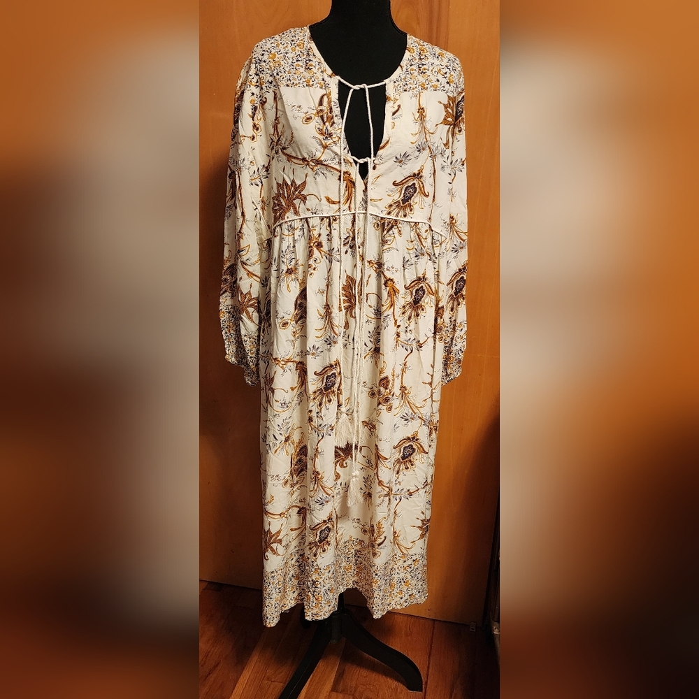 NWT Plus Size R.Vivimos Boho Dress